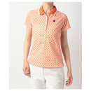 ベストスポーツ le coq sportif（ルコックスポルティフ）製品。le coq sportif ミニスクエア総柄ポロシャツ 22SS QGWTJA09