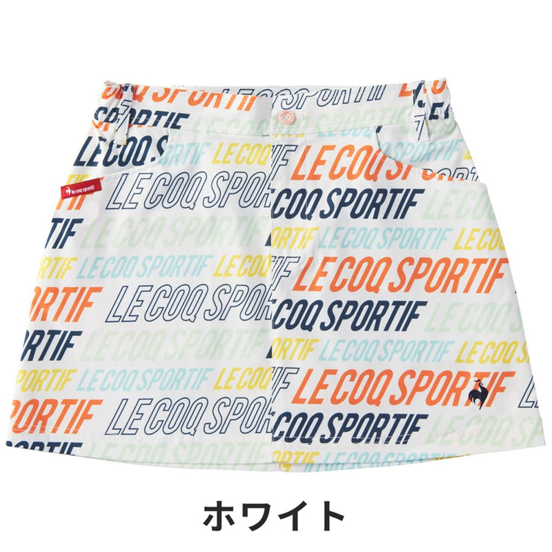 ベストスポーツ le coq sportif（ルコックスポルティフ）製品。le coq sportif ロゴグラフィック総柄スカート 22SS QGWTJE05
