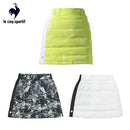 ベストスポーツ le coq sportif（ルコックスポルティフ）製品。Le coq sportif ルコック レディース ゴルフウェア スカート ダウンスカート HEAT NAVI はっ水 防風 ストレッチ DESCENTE ECO 再生材料使用型 QGWUJE13 22FW 秋冬