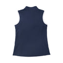 ベストスポーツ le coq sportif（ルコックスポルティフ）製品。Le coq sportif ルコック レディース ゴルフウェア シャツ カップ付きスフレタッチノースリーブシャツ 吸汗速乾 UV CUT UPF50+ QGWVJA15 23SS 春夏 吸汗速乾 ストレッチ ロゴプリント ポリエステル