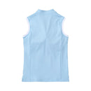 ベストスポーツ le coq sportif（ルコックスポルティフ）製品。Le coq sportif ルコック レディース ゴルフウェア シャツ カップ付きスフレタッチノースリーブシャツ 吸汗速乾 UV CUT UPF50+ QGWVJA15 23SS 春夏 吸汗速乾 ストレッチ ロゴプリント ポリエステル