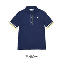 ベストスポーツ le coq sportif（ルコックスポルティフ）製品。Le coq sportif ルコック レディース ゴルフウェア 半袖 ニット セーター 手洗い可  QGWVJL01 23SS 春夏 ネイビー ホワイト