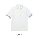 ベストスポーツ le coq sportif（ルコックスポルティフ）製品。Le coq sportif ルコック レディース ゴルフウェア 半袖 ニット セーター 手洗い可  QGWVJL01 23SS 春夏 ネイビー ホワイト