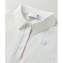 ベストスポーツ le coq sportif（ルコックスポルティフ）製品。Le coq sportif ルコック レディース ゴルフウェア 半袖 ニット セーター 手洗い可  QGWVJL01 23SS 春夏 ネイビー ホワイト