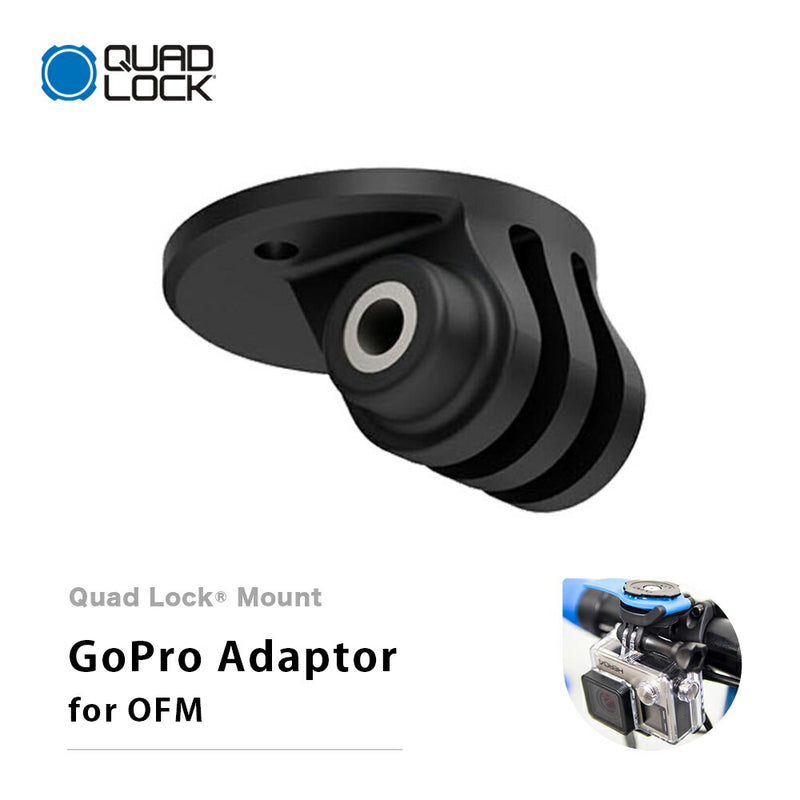 ベストスポーツ Quad Lock（クアッドロック）製品。Quad Lock GoPro Adaptor for OFM