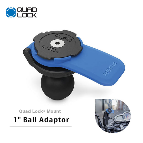 割引対象商品（3,000円以上） Quad Lock（クアッドロック）製品。Quad Lock Motorcycle 1" Ball Adaptor V2 QLM-BAL-2