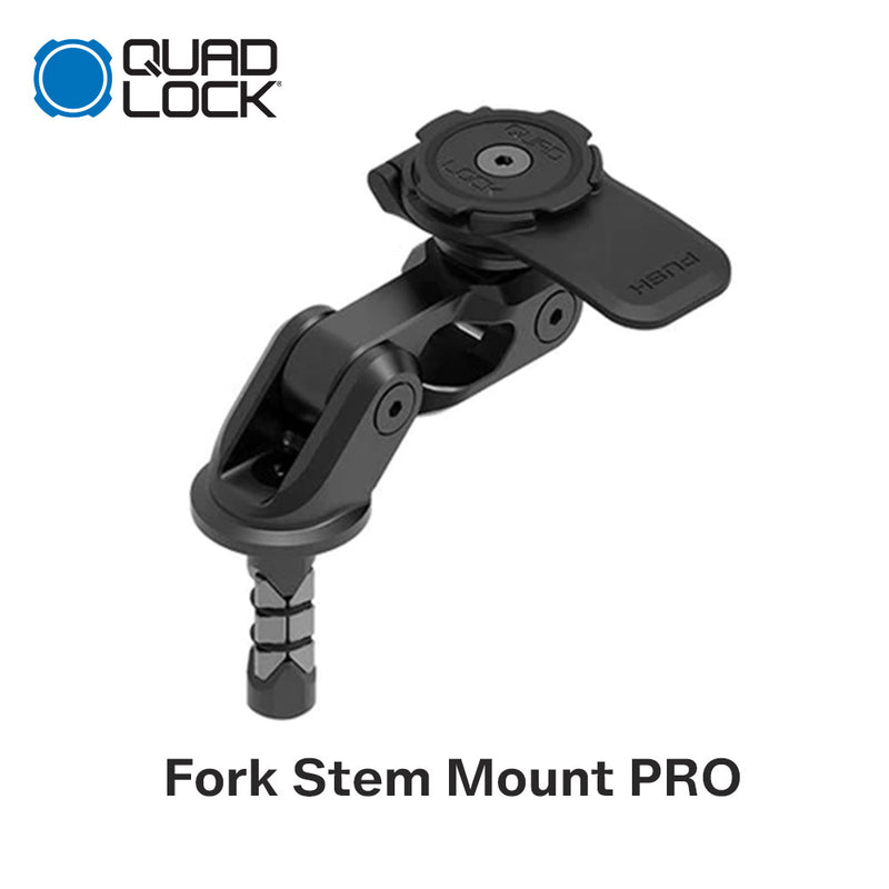 ベストスポーツ Quad Lock（クアッドロック）製品。Quad Lock クアッドロック フォークステムマウント PRO モーターサイクルマウント Fork Stem Mount PRO スマホホルダー 自転車ホルダー QLM-FSM-PRO