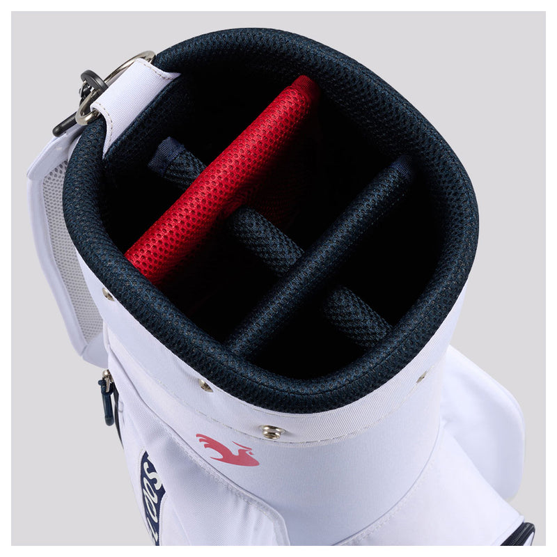 ベストスポーツ le coq sportif（ルコックスポルティフ）製品。le coq sportif エントリーモデル 超軽量コンパクトキャディバッグ 23SS QQCTJJ05