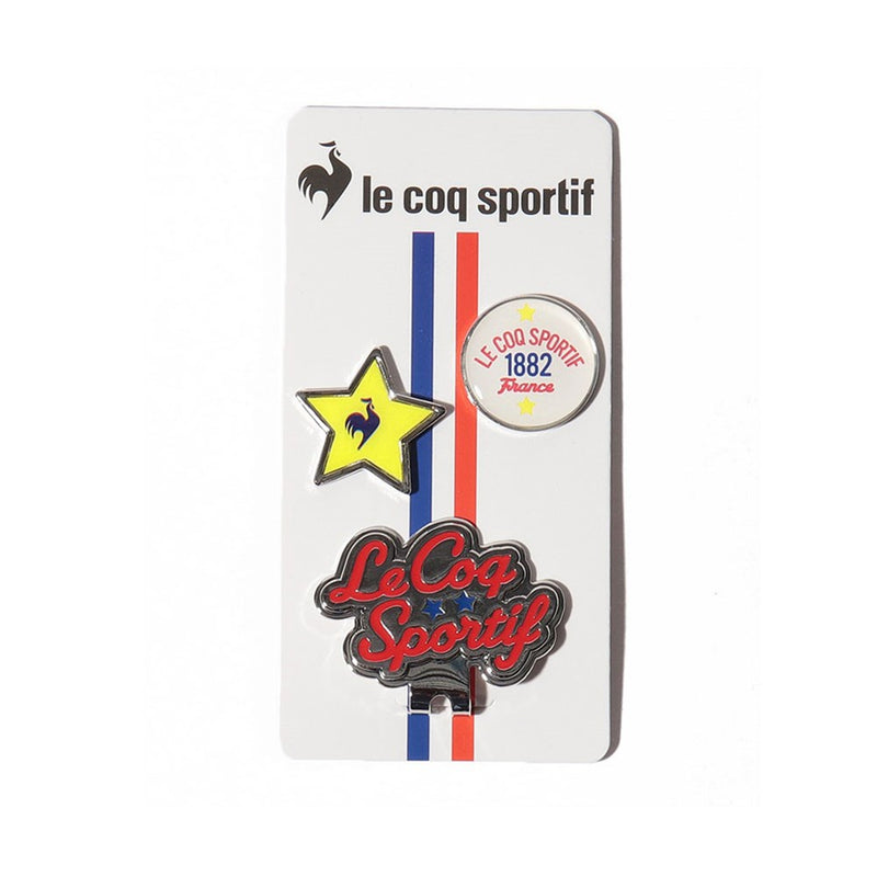 ベストスポーツ le coq sportif（ルコックスポルティフ）製品。le coq sportif 選べるマーク2個付きゴルフマーカー 22SS QQCTJX50