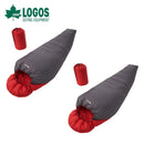 ベストスポーツ LOGOS（ロゴス）製品。【秋セット企画】LOGOS ロゴス アウトドア 寝袋 2個セット 抗菌防臭 丸洗いアリーバ -6 72940152 R12BB002 マミー型 シュラフ キャンプ お得