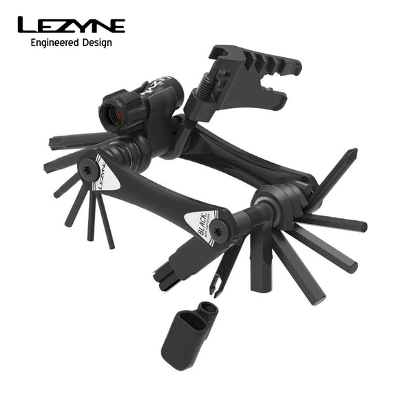 割引対象商品（3,000円以上） LEZYNE（レザイン）製品。LEZYNE レザイン 自転車 メンテナンス マルチツール RAP II 20 TUBELESS スチール製ビット搭載 コンパクト グラベル ロード マウンテン サイドプレート 鍛造アルミニウム製 軽量化 耐腐敗性 Black Anti-Corrosionテクノロジー 重量182g