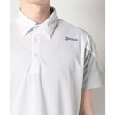 ベストスポーツ SRIXON（スリクソン）製品。SRIXON スリクソン メンズ ゴルフウェア シャツ エアスルー 香妻プロ共同開発 カラーブロック切替シャツ RGMVJA15 23SS 春夏 ストレッチ 吸汗速乾性 イエロー ホワイト