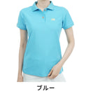 ベストスポーツ Rosasen（ロサーセン）製品。Rosasen ロサーセン レディース ゴルフウェア シャツ エコハイゲージ裏カノコ半袖ポロシャツ 4528241 23SS 春夏 吸水速乾 UV ストレッチ 遮熱 エコ ポリエステル ブルー カーキ ピンク ホワイト