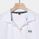 ベストスポーツ Rosasen（ロサーセン）製品。Rosasen ロサーセン レディース ゴルフウェア シャツ エコハイゲージ裏カノコ半袖ポロシャツ 4528241 23SS 春夏 吸水速乾 UV ストレッチ 遮熱 エコ ポリエステル ブルー カーキ ピンク ホワイト