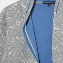 ベストスポーツ Rosasen（ロサーセン）製品。Rosasen ロサーセン レディース ゴルフウェア ブルゾン グラフィティ迷彩ジャカードパーカー 045-57912 22FW 秋冬 張り感 ストレッチ性 ステッチ 綿 ポリエステル ポリウレタン グレー カーキ ネイビー