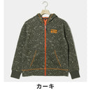 ベストスポーツ Rosasen（ロサーセン）製品。Rosasen ロサーセン レディース ゴルフウェア ブルゾン グラフィティ迷彩ジャカードパーカー 045-57912 22FW 秋冬 張り感 ストレッチ性 ステッチ 綿 ポリエステル ポリウレタン グレー カーキ ネイビー