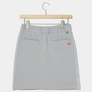 ベストスポーツ Rosasen（ロサーセン）製品。Rosasen ロサーセン レディース ゴルフウェア スカート ジャカードラインスウェットスカート 045-77841 22FW 秋冬 ストレッチ 吸水速乾 UV機能 ポリエステル ポリウレタン グレー カーキ ネイビー