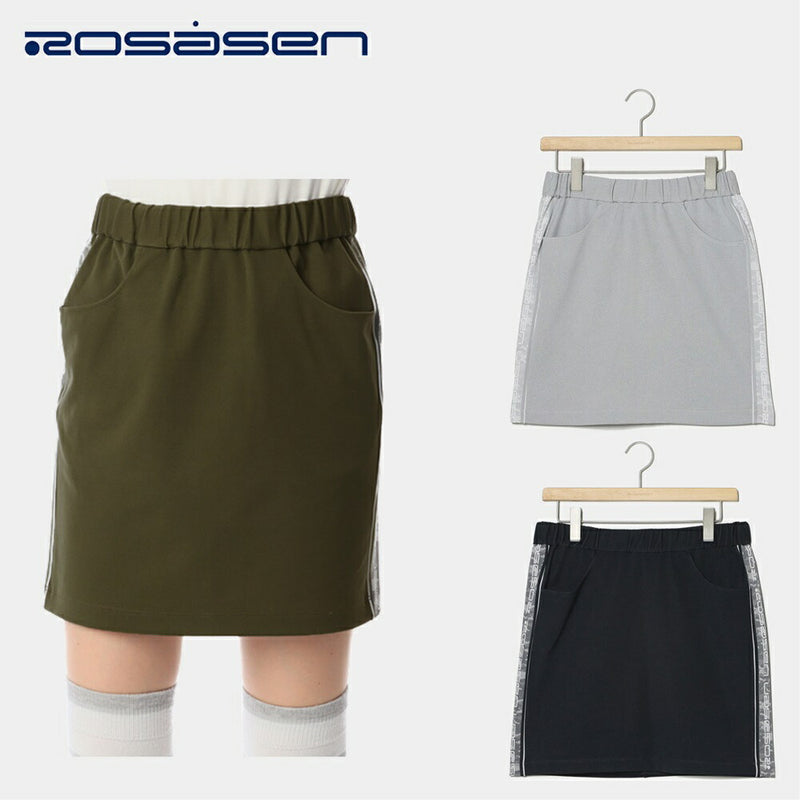 Rosasen（ロサーセン） ジャカードラインスウェットスカート 22FW 045