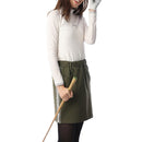 ベストスポーツ Rosasen（ロサーセン）製品。Rosasen ロサーセン レディース ゴルフウェア スカート ジャカードラインスウェットスカート 045-77841 22FW 秋冬 ストレッチ 吸水速乾 UV機能 ポリエステル ポリウレタン グレー カーキ ネイビー