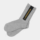 ベストスポーツ Rosasen（ロサーセン）製品。Rosasen ロサーセン メンズ ゴルフ アクセサリー ソックス サイドラインレギュラー丈ソックス 046-47833 22FW 秋冬 ロゴデザイン 綿 アクリル ナイロン