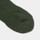 ベストスポーツ Rosasen（ロサーセン）製品。Rosasen ロサーセン メンズ ゴルフ アクセサリー ソックス サイドラインレギュラー丈ソックス 046-47833 22FW 秋冬 ロゴデザイン 綿 アクリル ナイロン