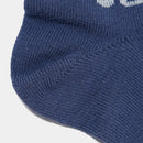 ベストスポーツ Rosasen（ロサーセン）製品。Rosasen ロサーセン メンズ ゴルフ ソックス グラデーションスニーカーソックス 04648232 23SS 春夏 抗菌防臭 アンクル丈 足底サポート 綿 アクリル ナイロン ブルー ホワイト