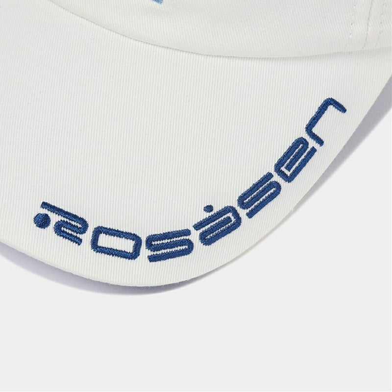 ベストスポーツ Rosasen（ロサーセン）製品。Rosasen ロサーセン レディース ゴルフ 帽子 バイザー レディース 定番ツイルバイザー 04658262 23SS 春夏 吸水速乾 シンプルデザイン 立体刺繍 ポリエステル 綿 ネイビー サックス ピンク ベージュ ホワイト