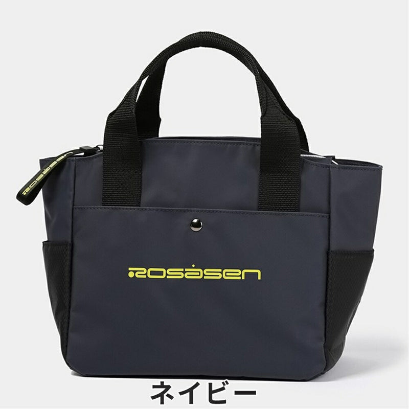 ベストスポーツ Rosasen（ロサーセン）製品。Rosasen ロサーセン ユニセックス ゴルフ ラウンドポーチ 04688303 23SS 春夏 8ポケット 収納力大 ボトル用保冷ポケット ポリエステル ホワイト送料無料