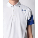 ベストスポーツ SRIXON（スリクソン）製品。SRIXON スリクソン メンズ ゴルフウェア シャツ ICE BLAST 香妻プロ共同開発 スリーブ配色ワッフルメッシュシャツ RGMVJA09 23SS 春夏 吸汗速乾 高通気 ストレッチ ポリエステル グリーン ネイビー ホワイト イエロー
