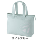 ベストスポーツ TaylorMade（テーラーメイド）製品。TaylorMade テーラーメイド メンズ ゴルフ トートバッグ TM23 サークル T N9488401 tj149 23SS 春夏 シンプルデザイン 立体的ロゴグラフィック 合成皮革 ホワイト ライトブルー