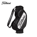 ベストスポーツ Titleist（タイトリスト）製品。Titleist タイトリスト ゴルフ キャディバッグ  ミッドサイズ キャディバッグ おすすめ 口枠 6分割 PUレザー ナイロン 9.5型 47インチ対応 23FW TB20SF4