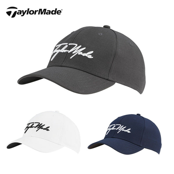 ゴルフ - ヘッドウェア TaylorMade（テーラーメイド）製品。TaylorMade テーラーメイド ゴルフ メンズ 帽子 スクリプト シーカーハット  シンプル おすすめ ツアーライトテック TD919 23SS 春夏