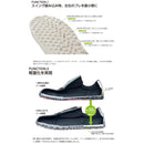 ベストスポーツ TURF DESIGN（ターフデザイン）製品。TURF DESIGN ターフデザイン レディース ゴルフ シューズ シューズ TDSH-2275L 22FW 軽量 弾力性 シンプルアッパー スパイクレスソール 合成皮革 アイボリー ピンク