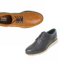 ベストスポーツ TURF DESIGN（ターフデザイン）製品。TURF DESIGN ターフデザイン ゴルフ シューズ メンズ ビジゴル 靴 スパイクレス DSH-2371 ゴルフ場 ビジネス 通勤 おしゃれ 軽量 エコ プレーントゥ 高弾力 クロスグリップ カップインソール 合成皮革 ブラック グレー キャメル送料無料