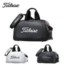ベストスポーツ Titleist（タイトリスト）製品。TITLEIST タイトリスト メンズ ゴルフ ボストンバッグ アスパイア ライフスタイル TA23ABBJ 23SS 春夏 シューズポケット付き ベーシック PUレザー ポリエステル