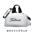 ベストスポーツ Titleist（タイトリスト）製品。TITLEIST タイトリスト メンズ ゴルフ ボストンバッグ アスパイア ライフスタイル TA23ABBJ 23SS 春夏 シューズポケット付き ベーシック PUレザー ポリエステル