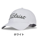 ベストスポーツ Titleist（タイトリスト）製品。TITLEIST タイトリスト メンズ ゴルフ 帽子 キャップ プレイヤーズ ステイドライ レインキャップ TH23APSA 23SS 春夏 防水素材 ベルクロクロージャー ポリエステル ネイビー ブラック ホワイト