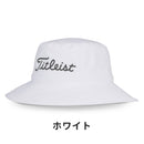 ベストスポーツ Titleist（タイトリスト）製品。TITLEIST タイトリスト メンズ ゴルフ 帽子 ハット プレイヤーズ ステイドライ バケットハット TH23PSB 23SS 春夏 防水 調節用ラバーストリング付 ポリエステル ホワイト ブラック ネイビー
