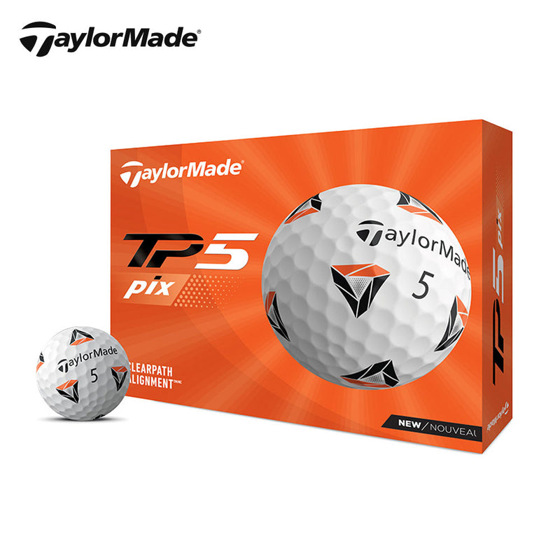 ベストスポーツ TaylorMade（テーラーメイド）製品。TaylorMade ゴルフボール TP5 pix '21 1ダース 12球入 N0803201