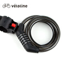 ベストスポーツ Veloline（ベロライン）製品。Veloline 5連ダイヤル式ワイヤーロック