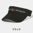 ベストスポーツ VIVA HEART（ビバハート）製品。VIVA HEART ビバハート ゴルフ ユニセックス 帽子 バイザー サンバイザー FRUIT OF THE LOOM コラボバイザー おすすめ おしゃれ 01358201 ブラック ベージュ 23SS 春夏
