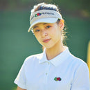 ベストスポーツ VIVA HEART（ビバハート）製品。VIVA HEART ビバハート ゴルフ ユニセックス 帽子 バイザー サンバイザー FRUIT OF THE LOOM コラボバイザー おすすめ おしゃれ 01358201 ブラック ベージュ 23SS 春夏