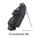 ベストスポーツ VESSEL（ベゼル）製品。VESSEL ベゼル ゴルフ メンズ キャディバッグ キャディーバッグ スタンド おすすめ おしゃれ 軽量 カート VLS Lux 2.8kg 7.5型 4分割 口枠 シングルストラップ ダブルストラップ 7530221