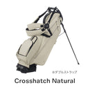 ベストスポーツ VESSEL（ベゼル）製品。VESSEL ベゼル ゴルフ メンズ キャディバッグ キャディーバッグ スタンド おすすめ おしゃれ 軽量 カート VLS Lux 2.8kg 7.5型 4分割 口枠 シングルストラップ ダブルストラップ 7530221