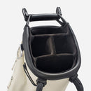 ベストスポーツ VESSEL（ベゼル）製品。VESSEL ベゼル ゴルフ メンズ キャディバッグ キャディーバッグ スタンド おすすめ おしゃれ 軽量 カート VLS Lux 2.8kg 7.5型 4分割 口枠 シングルストラップ ダブルストラップ 7530221