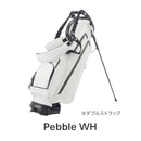 ベストスポーツ VESSEL（ベゼル）製品。VESSEL ベゼル ゴルフ メンズ キャディバッグ キャディーバッグ スタンド おすすめ おしゃれ 軽量 カート VLS Lux 2.8kg 7.5型 4分割 口枠 シングルストラップ ダブルストラップ 7530221