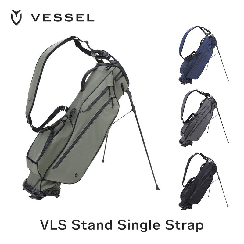 VESSEL GOLF ヴェゼル ゴルフ VLS キャディバッグ 雑誌で紹介された